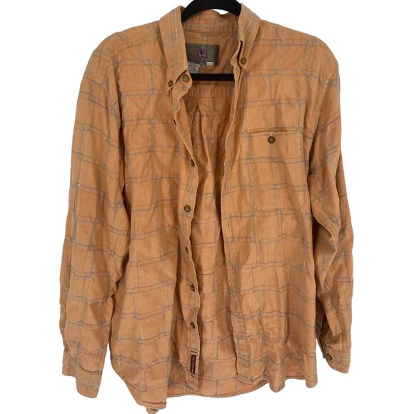 The Territory Ahead Other - VTG Territory Ahead Mens M Medium Yellowstone Rugged Long Sleeve Plaid  Shirt